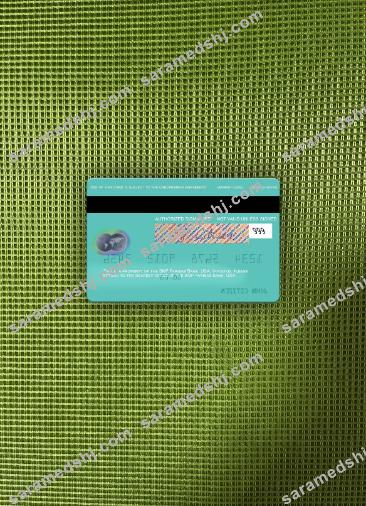 USA BNP Paribas Bank mastercard photolook back